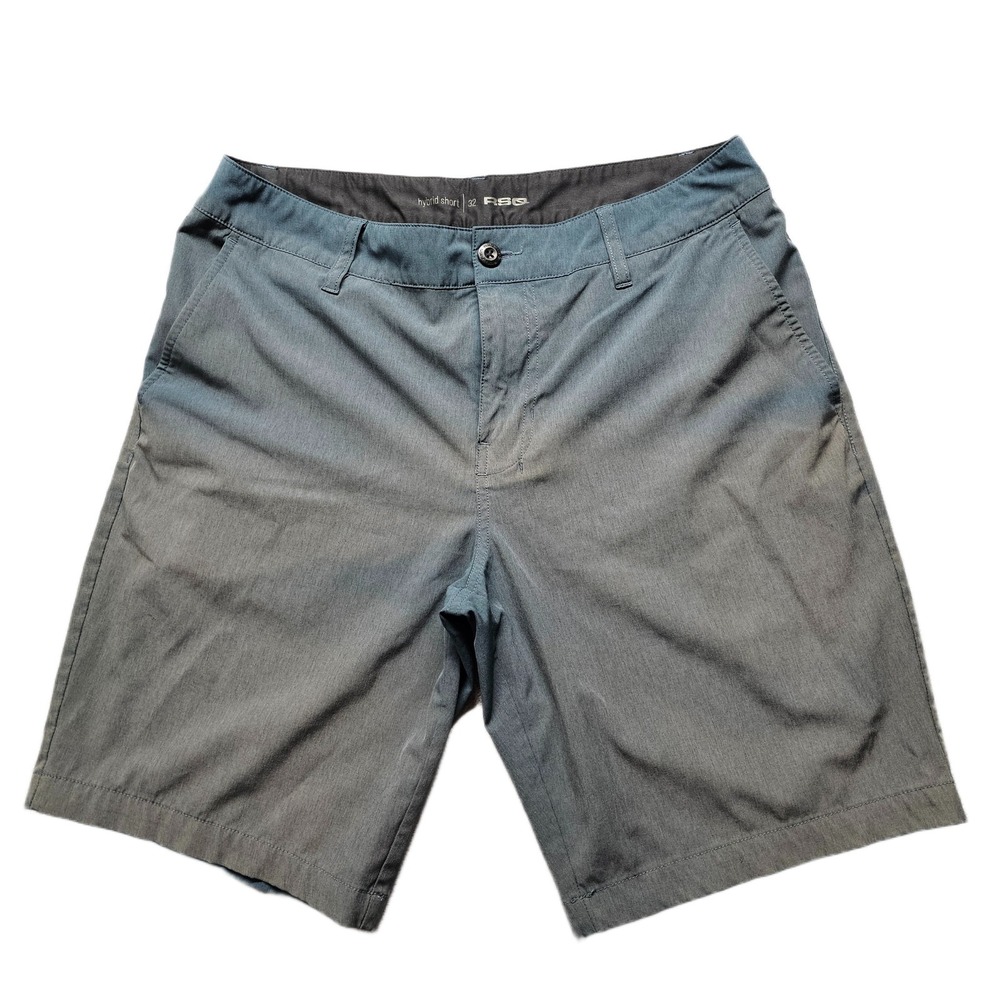 RSQ Hybrid Shorts Men 32 Charcoal Gray Heather Quick Dry Surf Surfing Water Polo